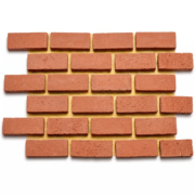 Revestimiento de muro de 14x5,5 cm en malla